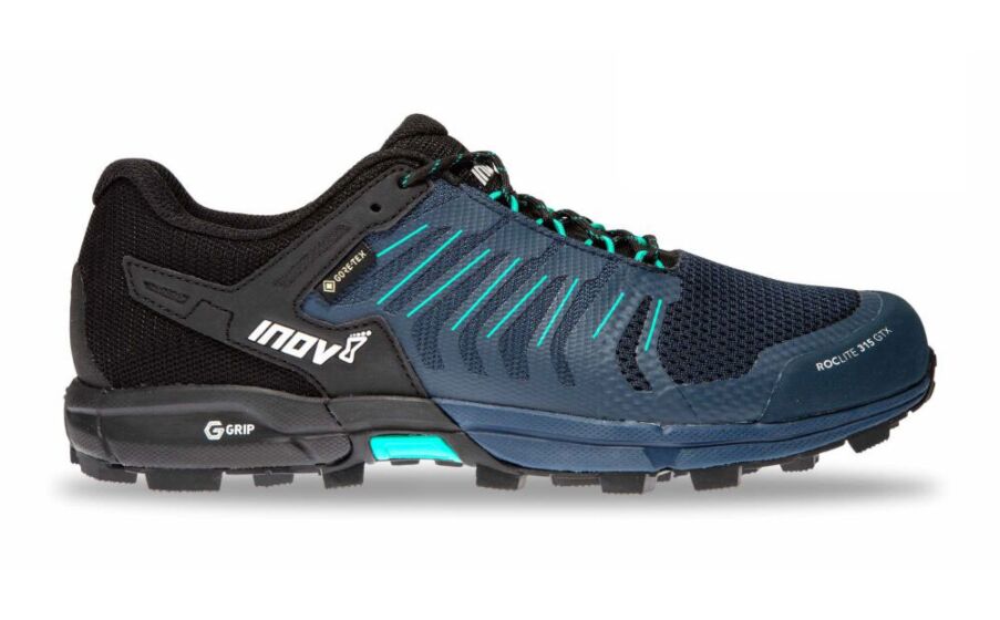 Inov-8 Roclite G 315 Gtx Womens Trail Running Shoes Navy/Turquoise Australia (BMVGYX013)